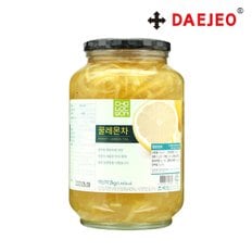 초록원 꿀레몬차2kg 레몬티유자차 자몽차 레몬청