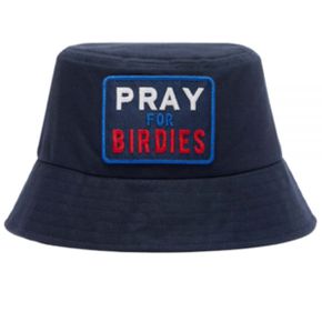 GFORE 지포어 PRAY FOR BIRDIES WOVEN BUCKET HAT (G4AF23H144-TWLT) (여성 프레이 포 버디 우븐
