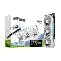 ZOTAC 지포스 RTX 4080 SUPER GAMING Trinity OC D6X 16GB White 그래픽카드