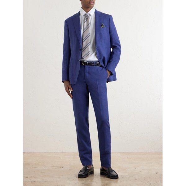 스트레이트 린넨 수트 팬츠 46376663163006795