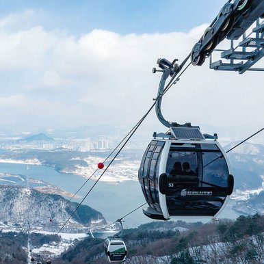 (한정특가) 춘천 삼악산 호수 케이블카 입장권 (커플&패밀리권)