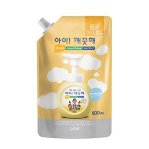 아이깨끗해 폼 핸드솝 600ml 리필