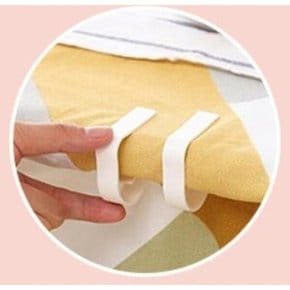 식당 술집 캠핑 테이블 보 식탁보 고정 클립 4P