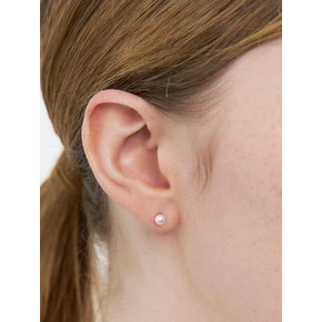 hazel heart pearl ear jacket earring