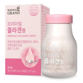 네이처그랜드 프리미엄 콜라겐 콜라겐정 400mg x 90정 3개월분