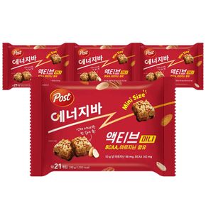 동서 포스트 에너지바 액티브 미니 210g x 4개