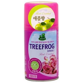 트리프로그 자동분사 방향제 280ml 사과향 청개구리