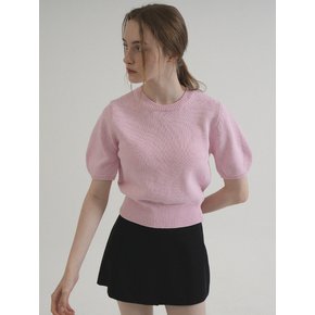 Round Shirring Half Knit (Light_pink)