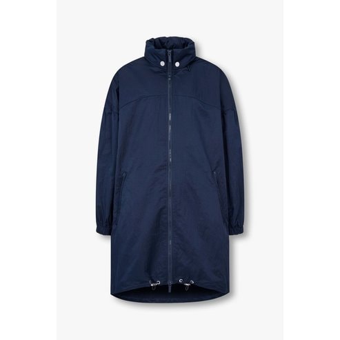 ARMANI EXCHANGE 여성 스냅 폴드 하이넥 자켓( A425110509)네이비