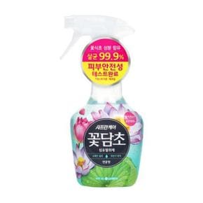 샤프란 꽃담초 섬유탈취제 400ml (연꽃향) 1개입 .