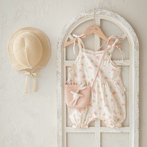 빌리 로지 스칼렛 끈 바디수트 아기옷 여름아기옷