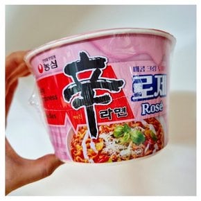 농심 신라면 로제 큰사발면 108g