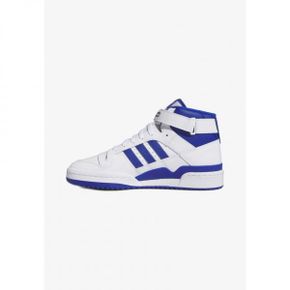 4202927 adidas FORUM MID UNI - High-top trainers ftwr white team royal blue