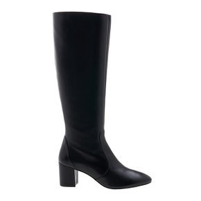 [라벨루쏘] [스튜어트와이츠먼] 율리아나 60 레더 하이 부츠 YULIANA 60 KNEE HIGH ZIP BOOT BLACK