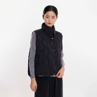 신세계라이브쇼핑 [플리츠미] 웨이브 퀼팅 패딩 베스트_EDVTW225015