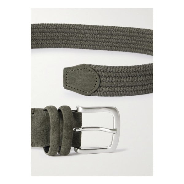 미스터 피 3.5cm 스웨이드 트림 위빙 벨트 46376663162904201