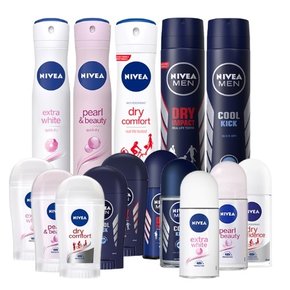 NIVEA 니베아 롤온 스틱 맨 우먼 데오드란트 9종