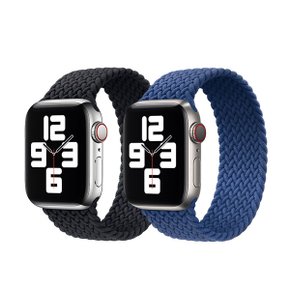 애플워치 전용 드레이브 짜임패턴 페브릭 솔로 밴드 스트랩 Apple Watch 8 울트라 7 SE 6 5 4