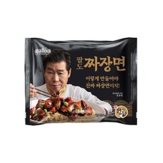  팔도 짜장면 봉지면 짜장라면 203g x 4개