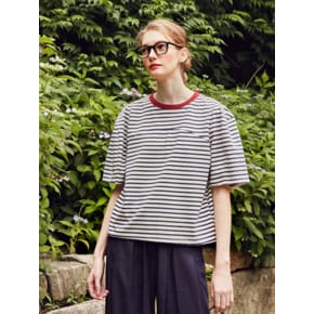 Stripe T-shirt (Navy)