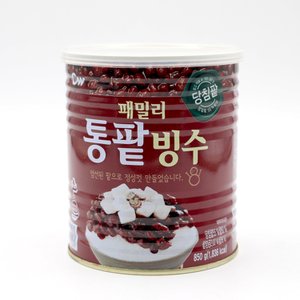 너만아는과자점 CW 청우 팥빙수팥 빙수재료 단팥 /패밀리통 팥빙수850g