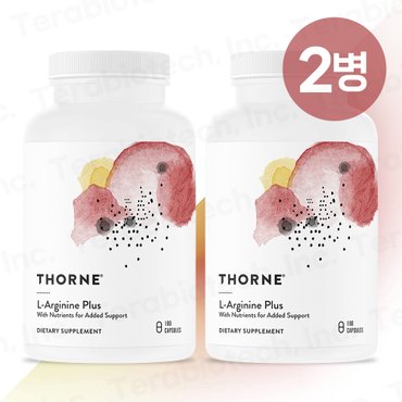 쏜리서치 [무료배송] 퍼퓨시아 아르기닌 플러스 SR Thorne Perfusia-SR Plus 180캡슐 2병