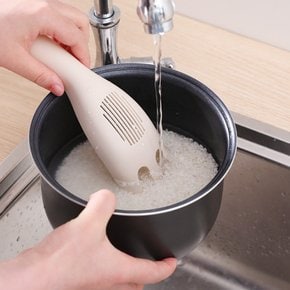 쌀주걱 주걱 씻기 밥주걱 세척 주방주걱 곡물 대형 분말 생쌀 주방용품  스쿱 식당