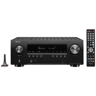  데논 AVR-S960H 7.2채널 네트워크 8K AV 리시버 홈시어터 앰프 + HDMI 2.1 케이블 1.5M