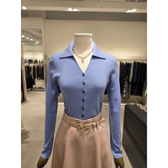 지고트 [파주점] 슬림핏 울 브이 칼라 가디건 JS3B1CD541