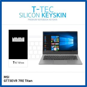 T.MSI GT73EVR 7RE Titan 키스킨 키커버