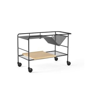 [이노메싸/&TRADITION] Alima Trolley NDS1, 블랙/오크 (23500003)