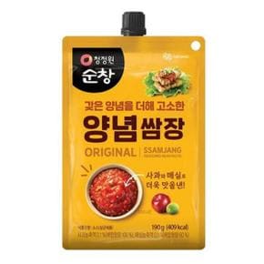 청정원 양념쌈장 190g