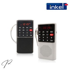 휴대용 FM 라디오 IK-PR190 SD카드 MP3 재생 녹음