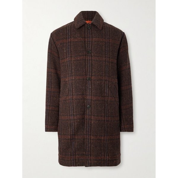 어 카인드 오브 가이즈 마나스 체크 울 트위드 코트 패딩 퀼티드 쉘 라이너 46376663162898294