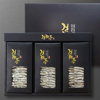 건해몽 명품 죽방세트(죽방멸 300g * 3EA)