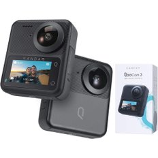 칸다오Kandao Qoocam 3 5.7K 62MP 60fps WiFi 1600mAh 액션 카메라 360도 스포츠 카메라 듀얼