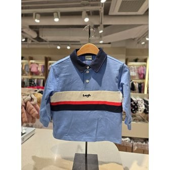 래핑차일드 [파주점] (BL)  컬러배색 카라티 8611933003