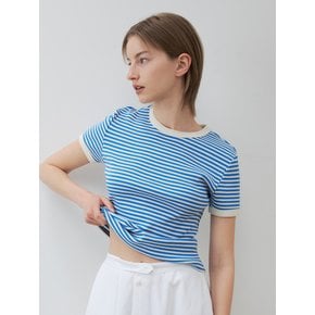 Linde stripe t-shirt (Blue)