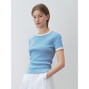 Linde stripe t-shirt (Blue)