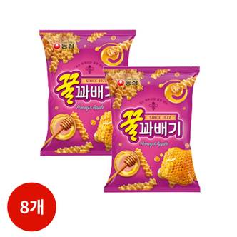 무케렌시아 농심_꿀꽈배기(지퍼/대) 300g x 8입