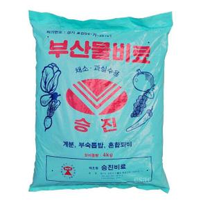 이삭승진 부산물비료 4kg-계분 퇴비 채소 과일 거름