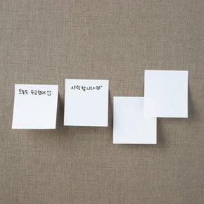 Post-it 포스트잇 3*3 흰색