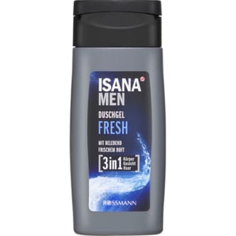  로스만 이사나 ISANA 맨 여행용 프레쉬 샤워젤 50ml