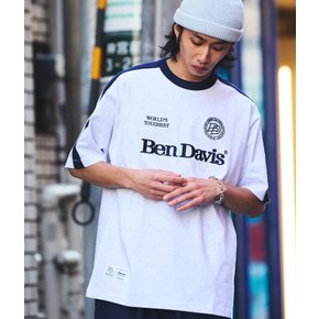 일본 프릭스스토어 별주 로고 크루넥 게임셔츠 프린트 반팔티 4색상 벤데이비스