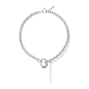 저스틴 클렌퀏 브렛 네크리스 BRETT NECKLACE PALLADIUM Palladium