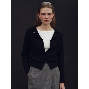 Elsie both-sides knit (Black)