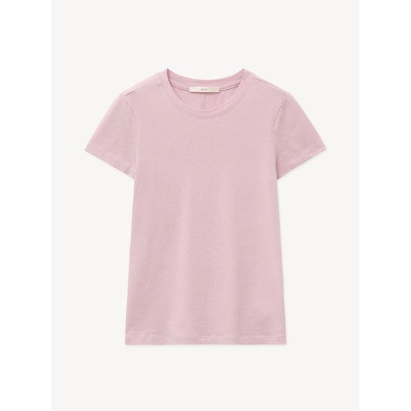ROUND CAP SLEEVE TOP_LIGHT PINK