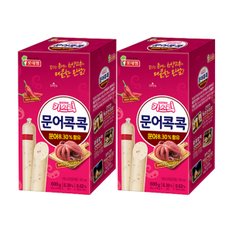 롯데햄 키스틱 문어콕콕600g(50gX12개입)X2곽 기획 매콤 간식 소시지 주