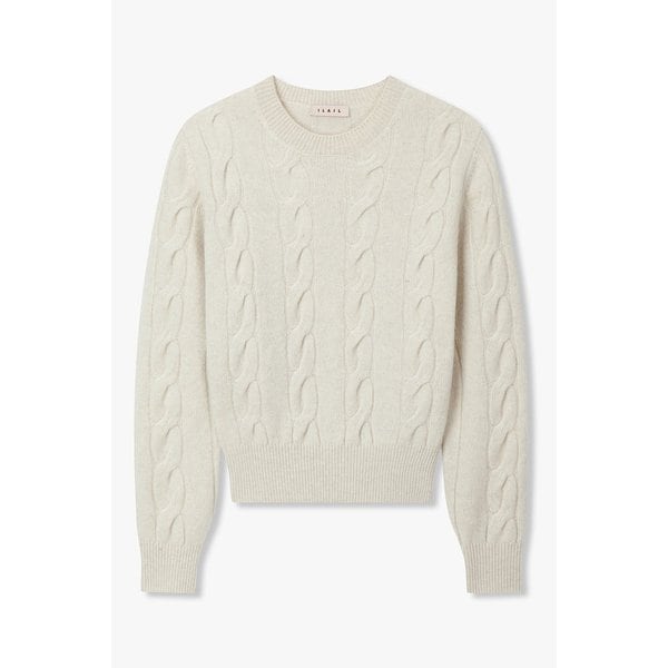 케이블 크루넥 니트 풀오버 IA15452015107