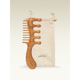 힐란드 원목 두피 괄사